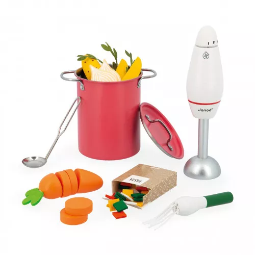Set de soupe en bois