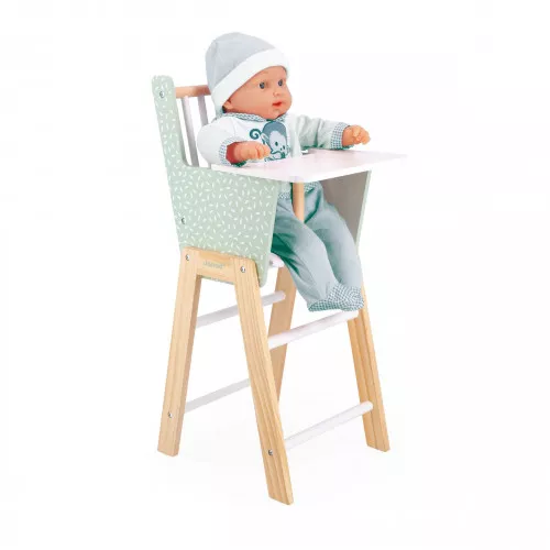 Chaise haute pour poupée