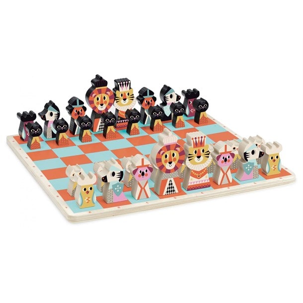 Mon premier jeu d’échecs en bois