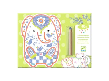 Coloriages à révéler – Animaux sauvages