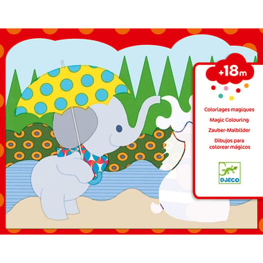 Coloriages magiques – Cachés dehors
