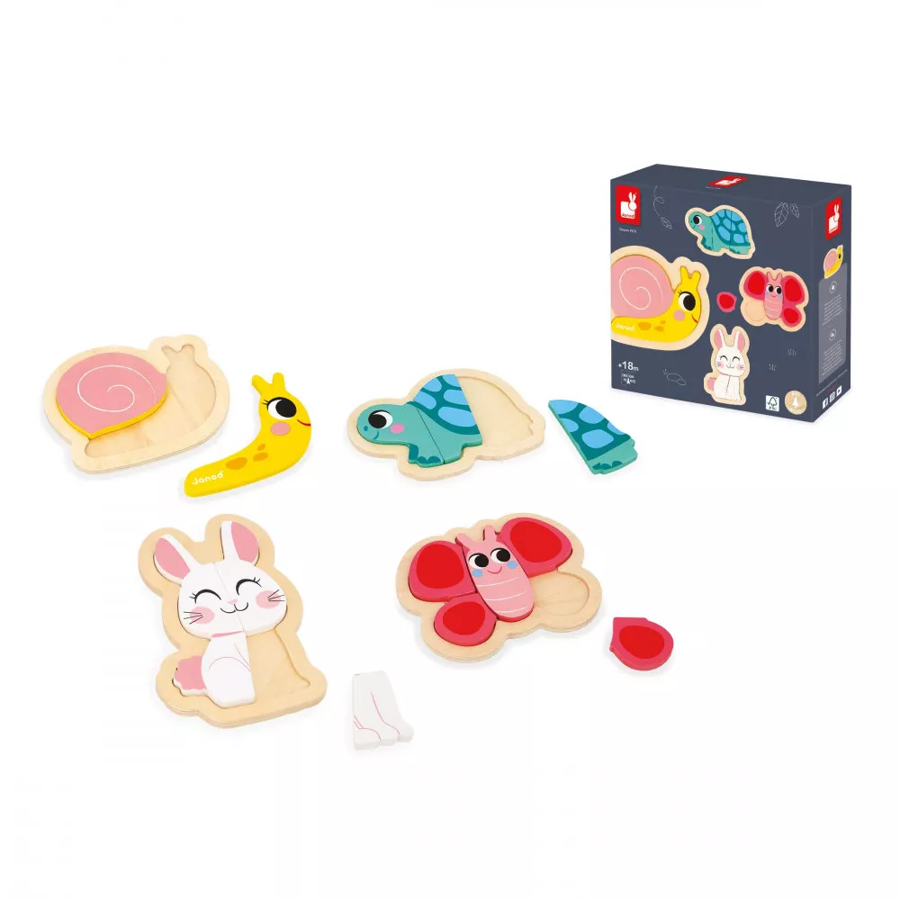 Puzzles évolutifs en bois