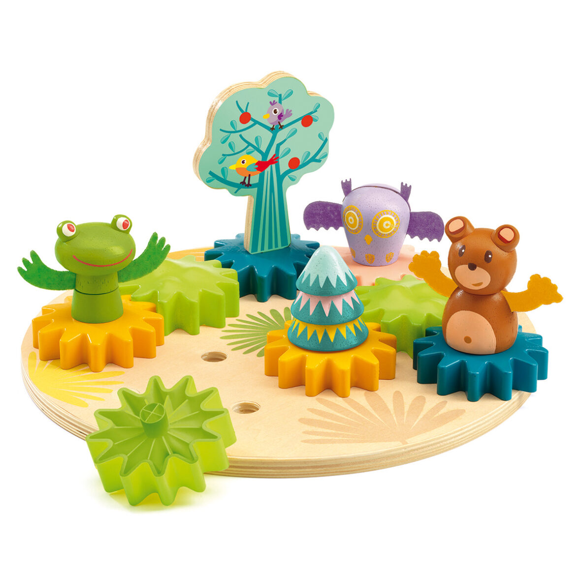 Woodytwist – Jeu d’engrenages