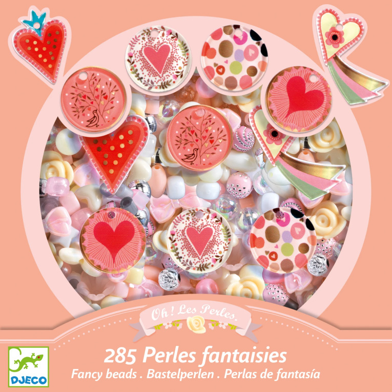 Perles fantaisies – Coeurs