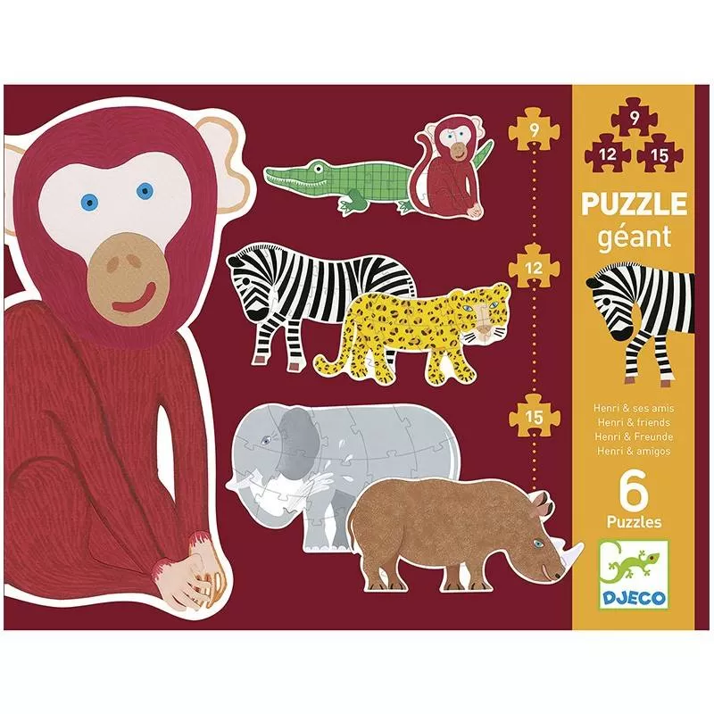 Puzzle Géant Henri & ses amis