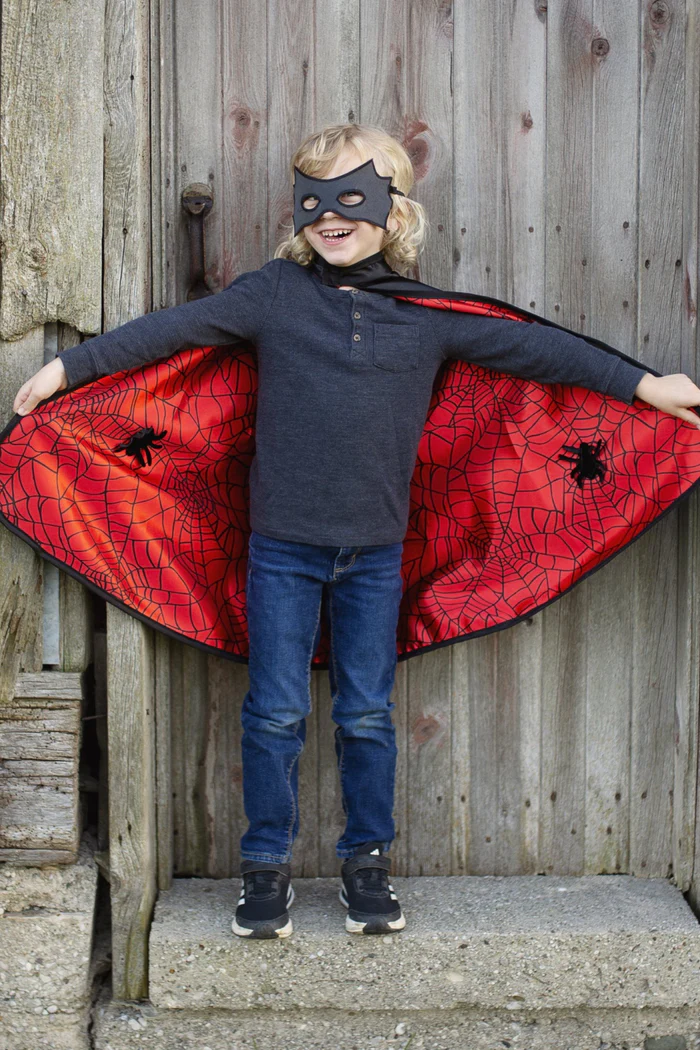 Déguisement 2 en 1 Spiderman/Supermann 3-4 ans