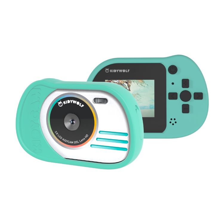 Kidycam – Appareil photo étanche – Cyan