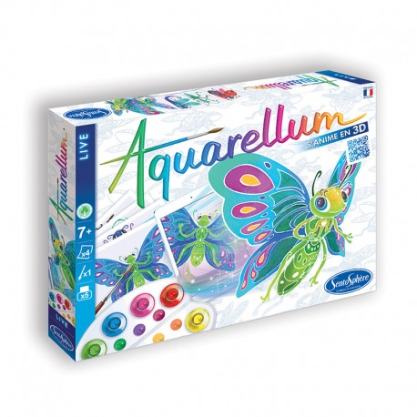 Aquarellum Live 3D – Insectes