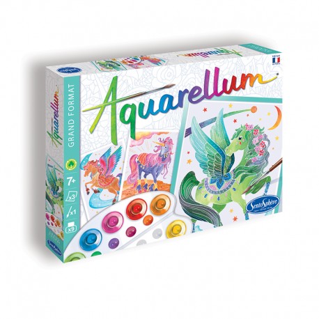 Aquarellum – Licornes et Pégases