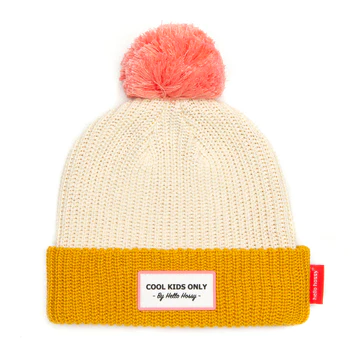 Bonnet Color Block Camel