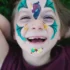Stickers pour visage Dragon