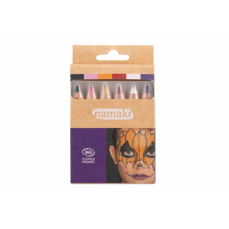 6 crayons de maquillage Halloween
