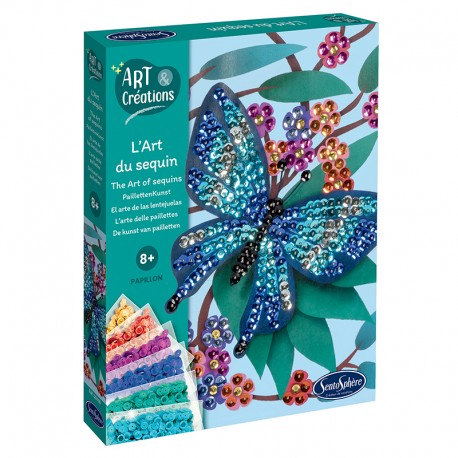 L’Art du sequin – Papillon