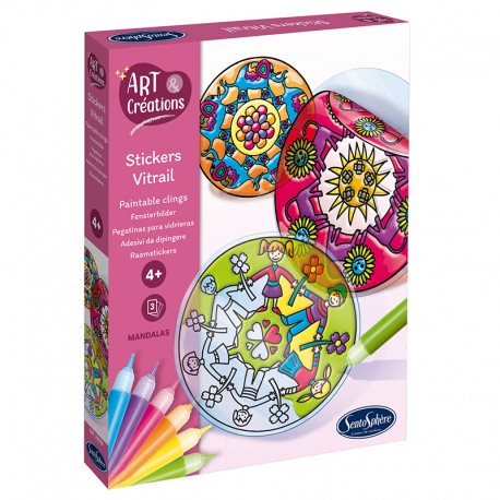 Stickers Vitrail – Mandalas