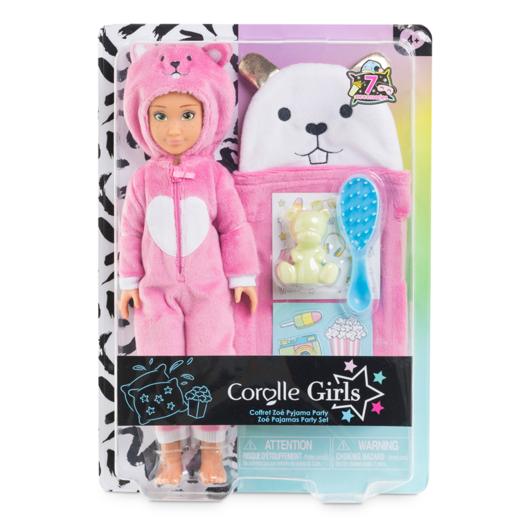Coffret Poupée Girls Zoé pyjama party