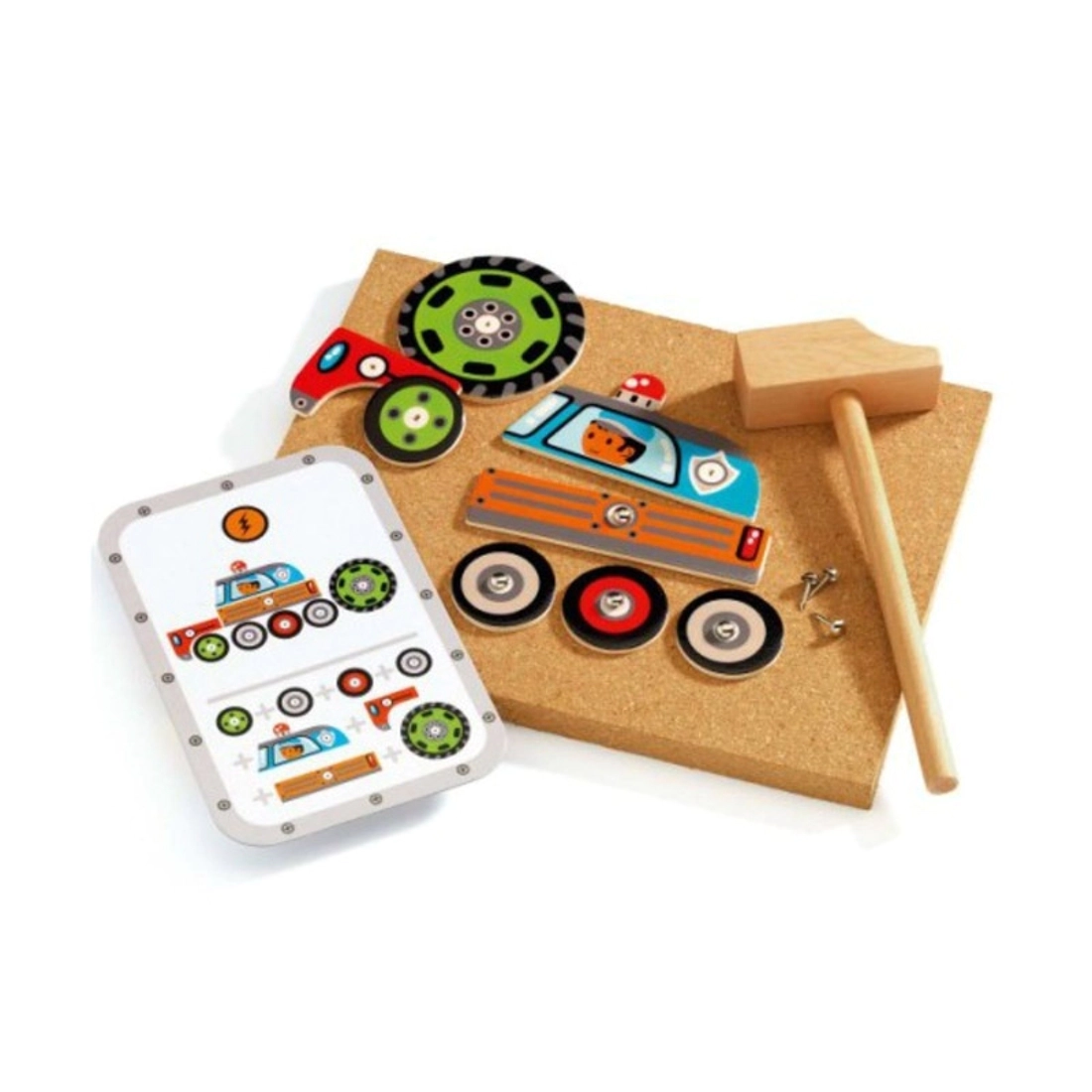 Jeu_a_clouer_Tap_tap_vehicules_Djeco_2