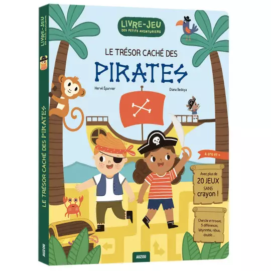 Livre-jeu des petits aventuriers – Le trésor caché des Pirates