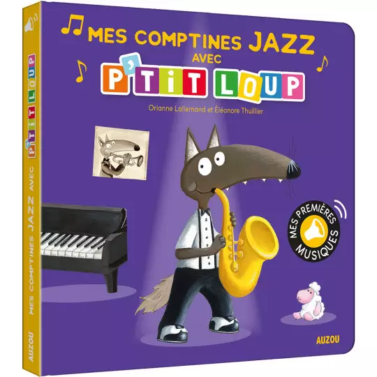 Mes comptines de jazz avec p’tit loup