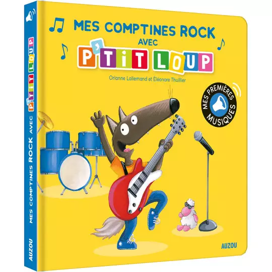 Mes comptines rock avec P’tit Loup