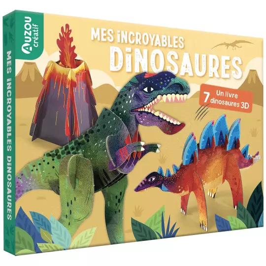 Mes incroyables dinosaures à construire