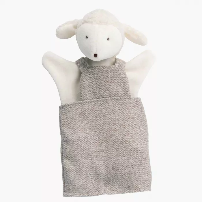 Marionnette Albert le mouton – Les marionnettes de la grande famille