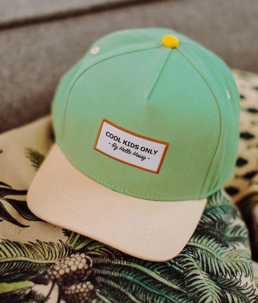 casquette-enfants-bebes-cool-kids-only-vert-hello-hossy
