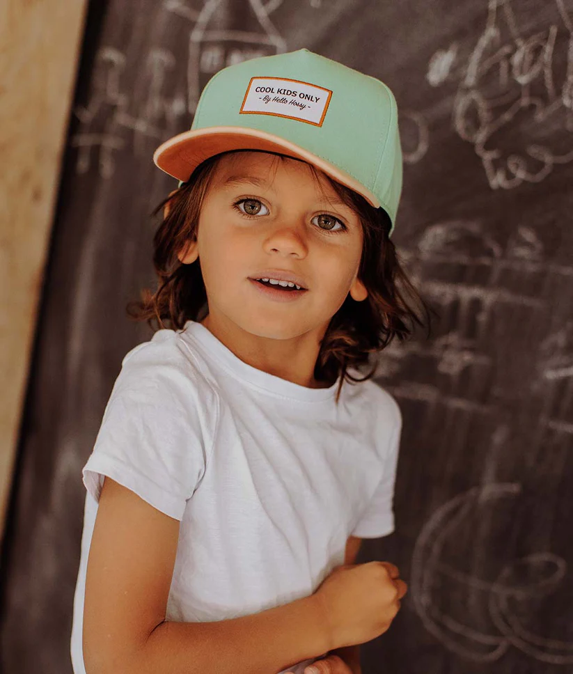 casquette-enfants-bebes-unisexe-vert-hello-hossy