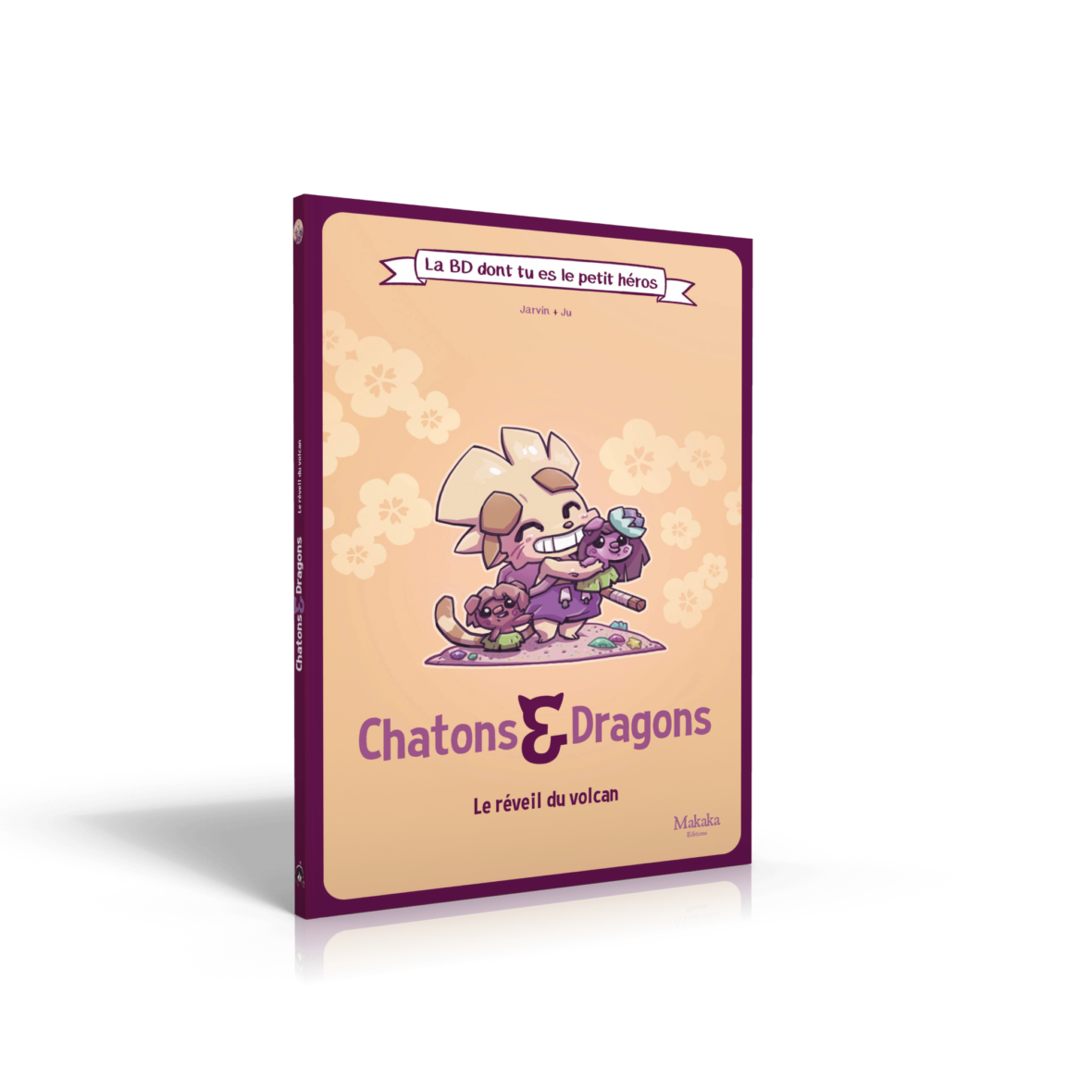 Chatons & Dragons : Le réveil du volcan – La BD dont tu es le petit héros