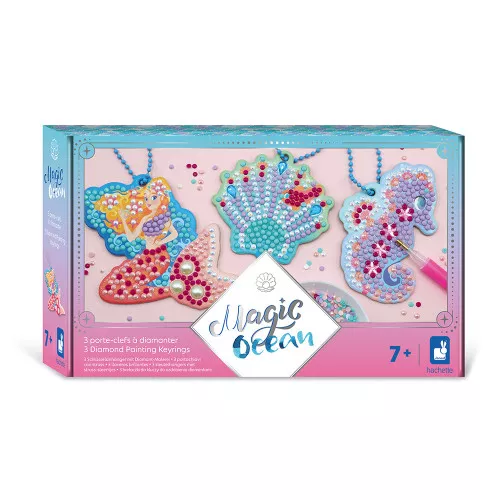 Magic Océan – 3 Porte-clefs à diamanter