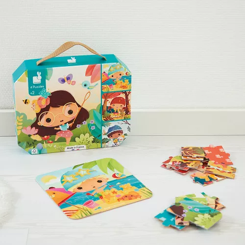 Puzzles évolutifs 4 Saisons – 4 puzzles