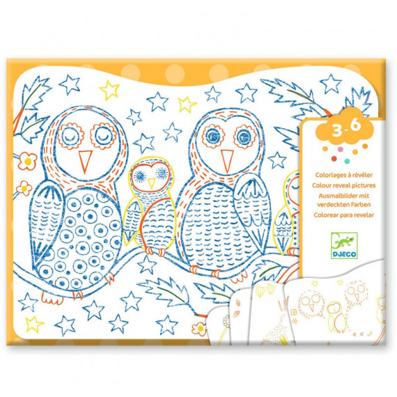 Coloriage magique – Familles des sous bois
