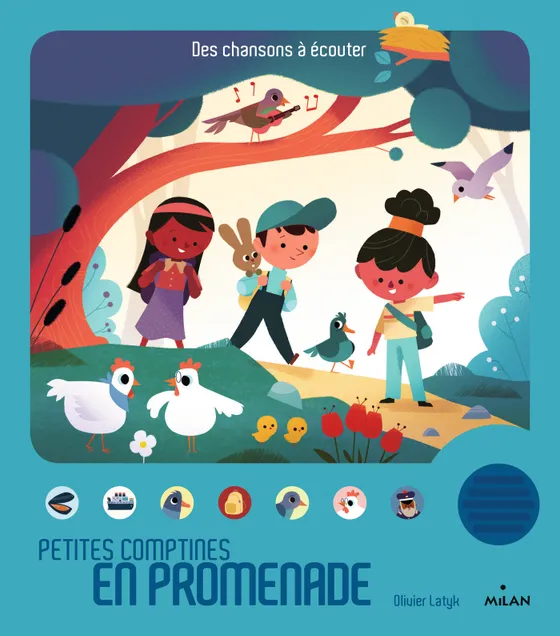 Livre sonore – Petites comptines en promenade