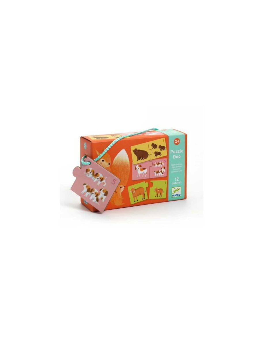 Puzzle Duo – Bébés animaux