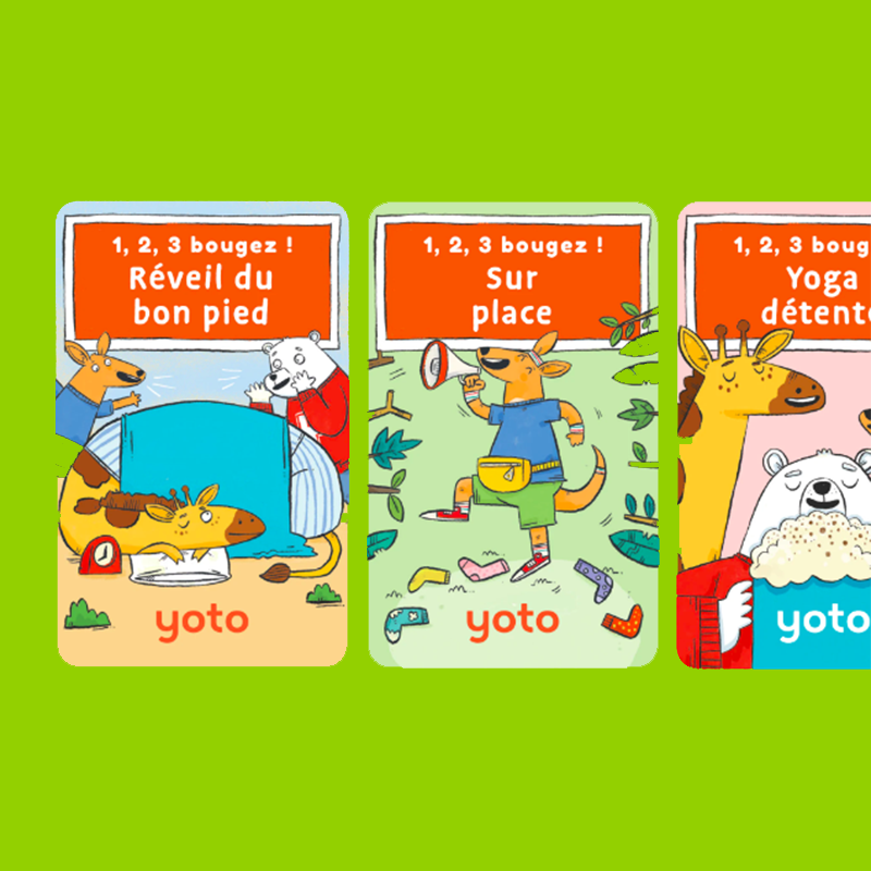 Yoto – 1, 2, 3, bougez !