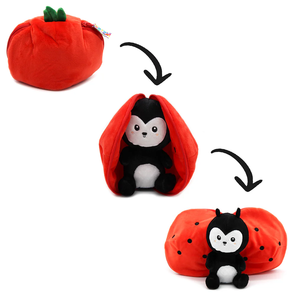 Peluche Comet la coccinelle – tomate Flipetz