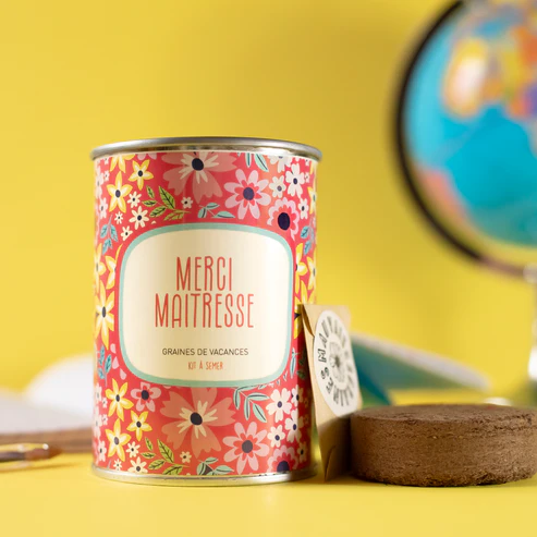 Merci maîtresse – Graines de vacances à semer