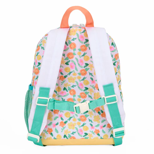 cartable-enfants-classeur-A4-orange-fleurs-format-rond-hello-hossy