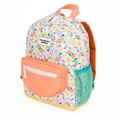 cartable-maternelle-enfants-orange-fleurs-format-rond-hello-hossy