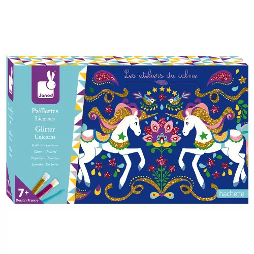 Kit créatif – Paillettes licornes
