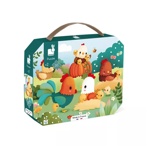 Puzzle Bienvenue à la Basse-cour – 20 pièces