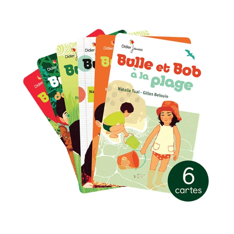 Yoto – Les aventures de Bulle et Bob – 6 cartes