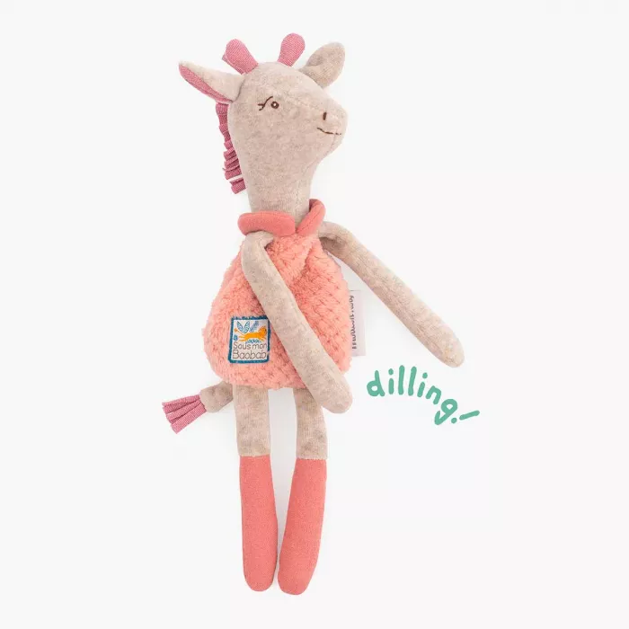 Doudou hochet girafe – Sous mon baobab