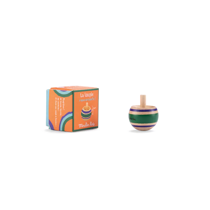 Toupie renversante verte – Les petites merveilles