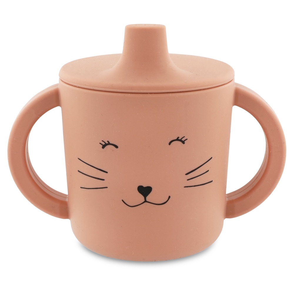 Tasse d’apprentissage en silicone – Chat
