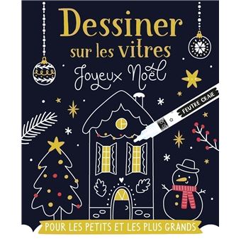 Dessiner sur les vitres – Joyeux Noël