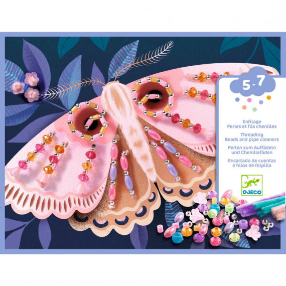 Enfilage Perles et fils chenilles – Illuminer la nuit