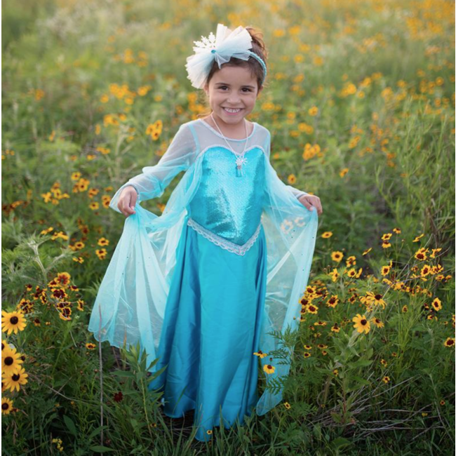 Robe Reine des Neige Deluxe – Taille 5-6 ans
