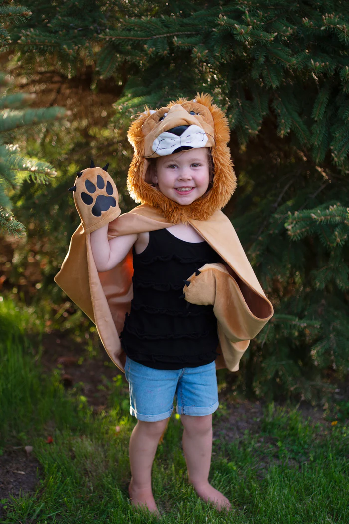 Déguisement bébé cape de lion – Taille 12-24 mois
