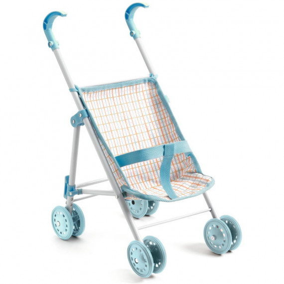 Poussette en métal 44 cm pour poupée