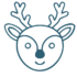 Peluches et poupées de Noël